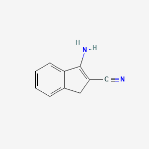 3-Amino-2-indenecarbonitrile