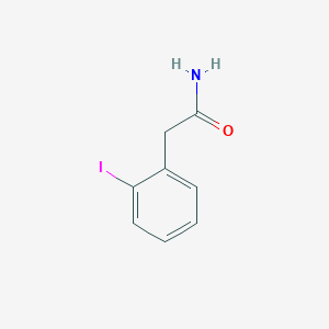molecular formula C8H8INO B3040381 2-(2-碘苯基)乙酰胺 CAS No. 195456-43-0