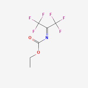 ethyl N-(hexafluoropropan-2-ylidene)carbamate