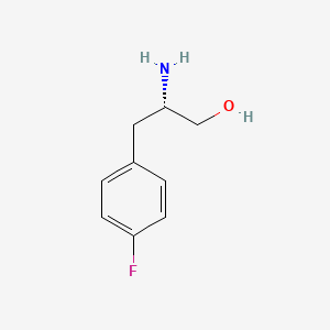 molecular formula C9H12FNO B3040426 (S)-2-amino-3-(4-fluorophenyl)propan-1-ol CAS No. 200267-65-8