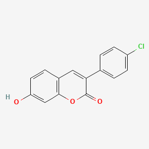 molecular formula C15H9ClO3 B3040428 3-(4-Chlorophenyl)-7-hydroxychromen-2-one CAS No. 20050-82-2