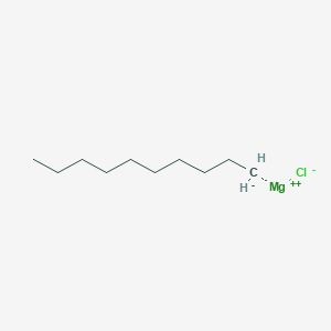 molecular formula C10H21ClMg B3040438 Magnesium;decane;chloride CAS No. 20157-33-9