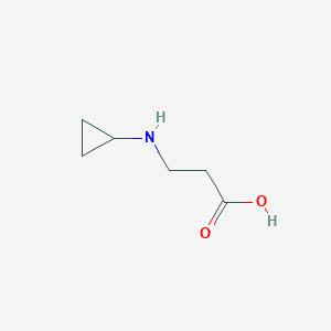 molecular formula C6H11NO2 B3040440 3-(Cyclopropylamino)propionic Acid CAS No. 202059-87-8