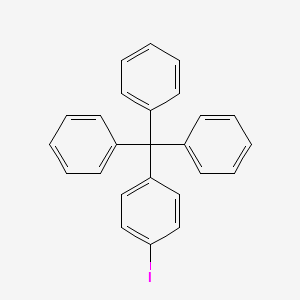 molecular formula C25H19I B3040460 1-Iodo-4-tritylbenzene CAS No. 205384-30-1
