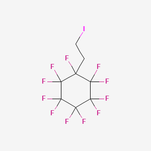 molecular formula C8H4F11I B3040484 (2-Iodoethyl)perfluorocyclohexane CAS No. 2088282-58-8