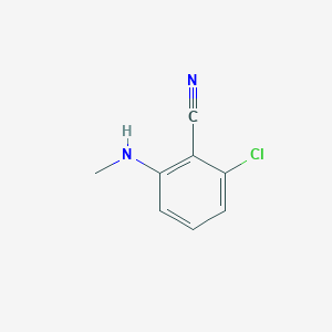 2-Chloro-6-methylamino-benzonitrile