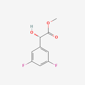 molecular formula C9H8F2O3 B3040500 Methyl 2-(3,5-difluoro-2-hydroxyphenyl)acetate CAS No. 209982-92-3