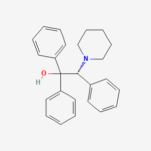 molecular formula C25H27NO B3040532 (R)-(-)-2-Piperidino-1,1,2-triphenylethanol CAS No. 213995-12-1