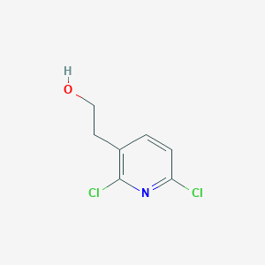 molecular formula C7H7Cl2NO B3040534 2-(2,6-Dichloropyridin-3-yl)ethanol CAS No. 214617-42-2