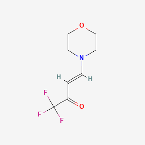 (3E)-1,1,1-trifluoro-4-(morpholin-4-yl)but-3-en-2-one