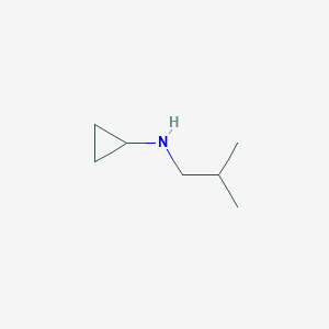 molecular formula C7H15N B3040545 N-异丁基环丙胺 CAS No. 215523-02-7
