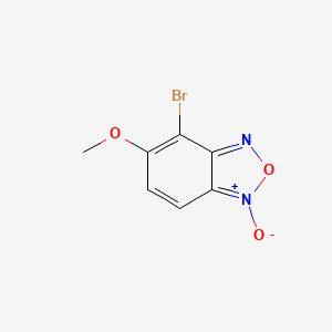 4-Bromo-5-methoxy-2,1,3-benzoxadiazol-1-ium-1-olate