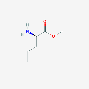 molecular formula C6H13NO2 B3040559 (R)-Methyl 2-aminopentanoate CAS No. 21685-17-6