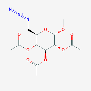 Methyl 2,3,4-tri-O-acetyl-6-azido-6-deoxy-alpha-D-glucopyranoside