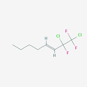 molecular formula C8H11Cl2F3 B3040613 1,2-二氯-1,1,2-三氟辛-3-烯 CAS No. 219904-95-7