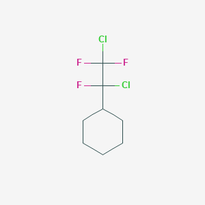 molecular formula C8H11Cl2F3 B3040614 (1,2-二氯三氟乙基)环己烷 CAS No. 219904-98-0