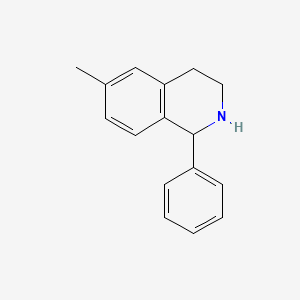molecular formula C16H17N B3040626 6-Methyl-1-phenyl-1,2,3,4-tetrahydroisoquinoline CAS No. 220327-29-7