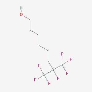 molecular formula C9H13F7O B3040628 7,8,8,8-四氟-7-(三氟甲基)辛醇 CAS No. 220469-13-6