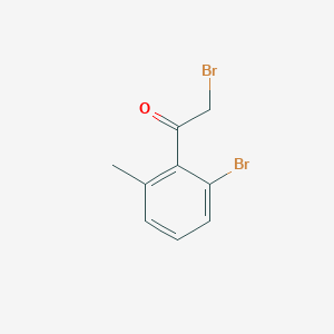 2-Bromo-1-(2-bromo-6-methylphenyl)ethanone
