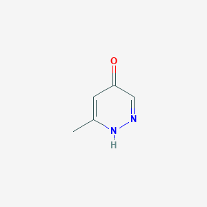 4-Pyridazinol, 6-methyl-