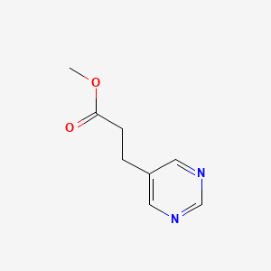 Methyl 3-(pyrimidin-5-yl)propanoate