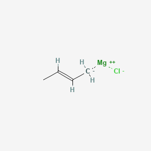 molecular formula C4H7ClMg B3040669 2-Butenylmagnesium chloride CAS No. 22649-70-3