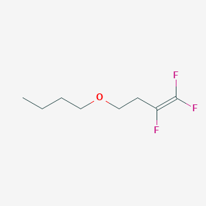 molecular formula C8H13F3O B3040681 4-Butoxy-1,1,2-trifluorobut-1-ene CAS No. 229957-01-1