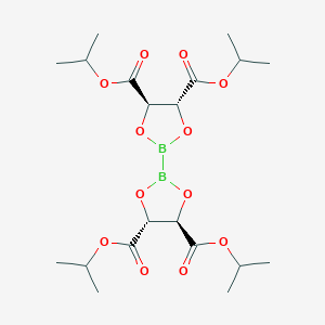 molecular formula C20H32B2O12 B3040687 Bis(diisopropyl-L-tartrate glycolato)diboron CAS No. 230299-10-2