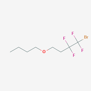 molecular formula C8H13BrF4O B3040692 1-Bromo-4-butoxy-1,1,2,2-tetrafluorobutane CAS No. 231285-87-3