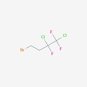 molecular formula C4H4BrCl2F3 B3040737 4-Bromo-1,2-dichloro-1,1,2-trifluorobutane CAS No. 234096-23-2