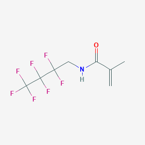 molecular formula C8H8F7NO B3040745 N-(2,2,3,3,4,4,4-heptafluorobutyl)-2-methylprop-2-enamide CAS No. 234450-31-8