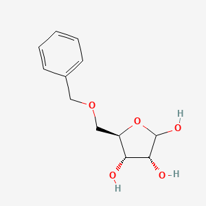 molecular formula C12H16O5 B3040752 (3R,4S,5R)-5-(苯甲氧基甲基)氧杂环-2,3,4-三醇 CAS No. 23568-35-6