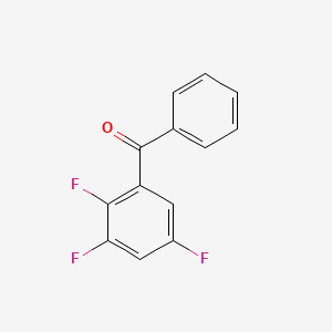 molecular formula C13H7F3O B3040754 2,3,5-Trifluorobenzophenone CAS No. 235772-90-4