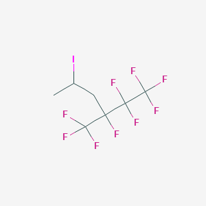 5-Iodo-1,1,1,2,2,3-hexafluoro-3-(trifluoromethyl)hexane