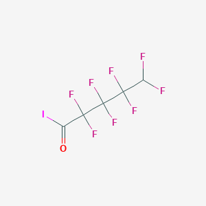 molecular formula C5HF8IO B3040788 2,2,3,3,4,4,5,5-octafluoropentanoyl Iodide CAS No. 240409-00-1