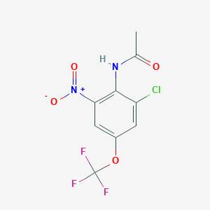 2'-Chloro-6'-nitro-4'-(trifluoromethoxy)acetanilide