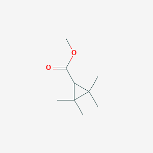 molecular formula C9H16O2 B3040798 Methyl 2,2,3,3-tetramethylcyclopropanecarboxylate CAS No. 2415-95-4