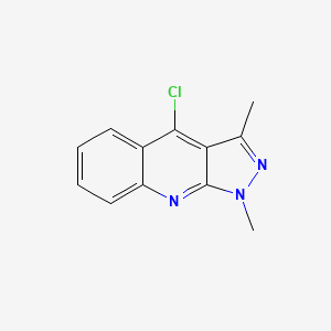 4-chloro-1,3-dimethyl-1H-pyrazolo[3,4-b]quinoline