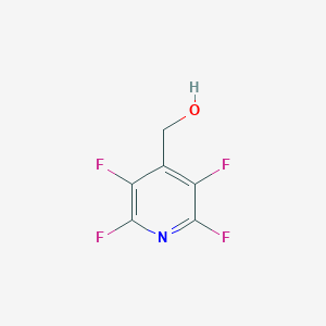 molecular formula C6H3F4NO B3040801 4-Hydroxymethyl-2,3,5,6-tetrafluoropyridine CAS No. 24191-31-9