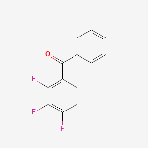 molecular formula C13H7F3O B3040822 2,3,4-Trifluorobenzophenone CAS No. 243448-18-2