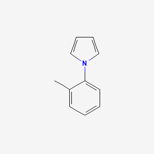 molecular formula C11H11N B3040832 1-(2-methylphenyl)-1H-pyrrole CAS No. 2437-42-5
