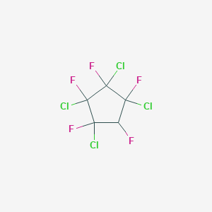 1,2,3,4-Tetrachloro-1,2,3,4,5-pentafluorocyclopentane