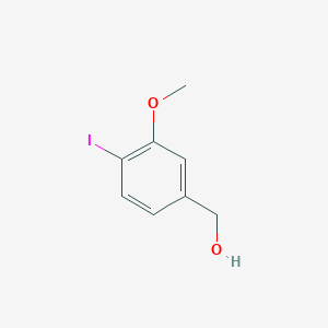 molecular formula C8H9IO2 B3040853 (4-碘-3-甲氧基苯基)甲醇 CAS No. 244257-61-2