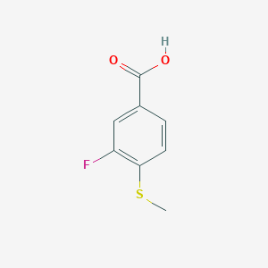 3-Fluoro-4-methylsulfanyl-benzoicacid