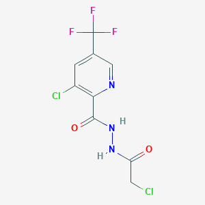N'2-(2-chloroacetyl)-3-chloro-5-(trifluoromethyl)pyridine-2-carbohydrazide