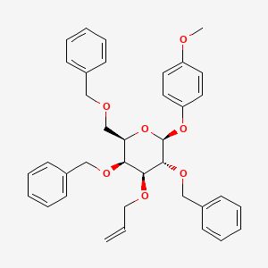 4-Methoxyphenyl-3-O-allyl-2,4,6-tri-O-benzyl-b-D-galactopyranoside