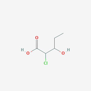 molecular formula C5H9ClO3 B3040901 2-氯-3-羟基戊酸 CAS No. 250261-42-8