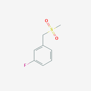 molecular formula C8H9FO2S B3040909 3-Fluorobenzylmethylsulfone CAS No. 25195-47-5