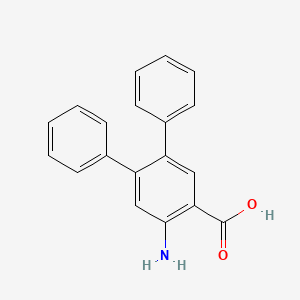molecular formula C19H15NO2 B3040919 2-Amino-4,5-diphenylbenzoic acid CAS No. 253453-73-5