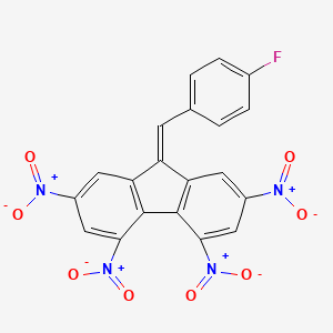 9-(4-fluorobenzylidene)-2,4,5,7-tetranitro-9H-fluorene
